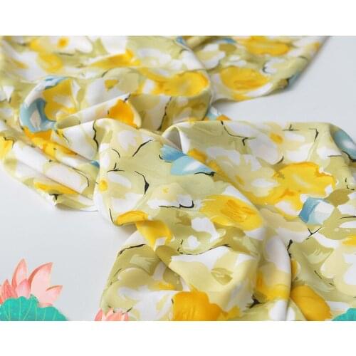 155x50cm Spring Summer Cotton flower Poplin Sewing Fabric Making Womens Wear Dress Children Clothing Home Clothes Cloth