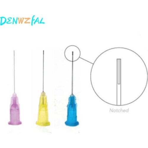 150pcs Dental Endo Irrigation needle tip 25G/27G/30G End ONE Side cut Endo Syringe