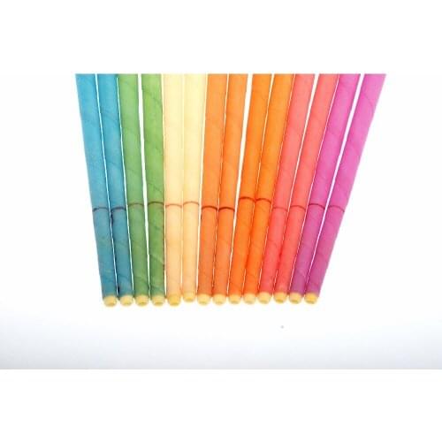 204 pairs /lot CE approved smoke free pesticide free aromatherapy indian trumpet ear waxing candle with protective discs