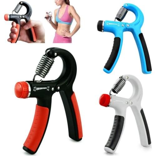 3Colors Hand Grip Strengthener Strength Trainer Exerciser Adjustable Resistance Sport Accessories for Women Man 10-40KG