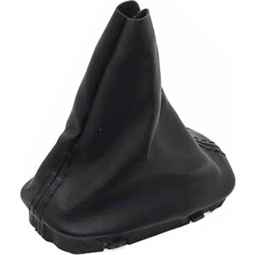 Automatic AT Car Shift Gear Knob With Leather Boot Gaitor For Mercedes Benz C Class W203 W209 shift knob boot