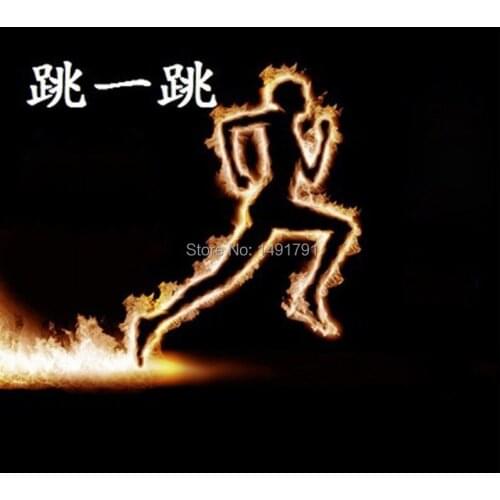 Running unlock props escape from mysterious room game Real-life escape room game prop escape mysterious room