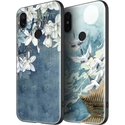 Huge Massive Emboss Water dragon phone case For Xiaomi MI9 MI8 MIX3 MIX2S Redmi note 7 Pro MI8SE MIX2 cover matte retro