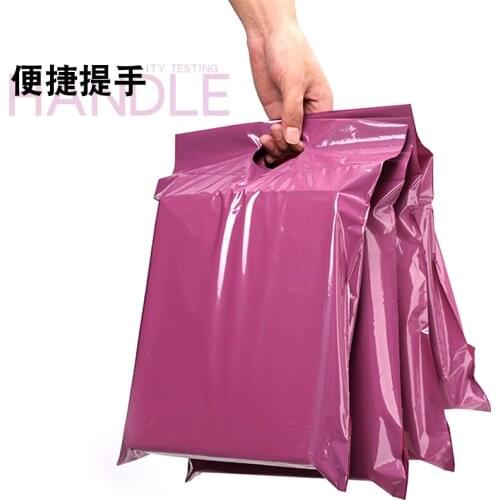 Purple Courier Bags Self-Seal Adhesive Thick Waterproof Plastic Tote Bags Express Poly Envelope Gifts Mailing Bags