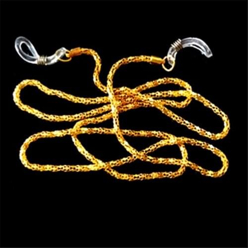 60cm Metal Eyeglass Chain Anti Slip Sunglassess Reading Glasses Lanyard Neck Chain String Necklace Strap Holder Eyewear Accessor
