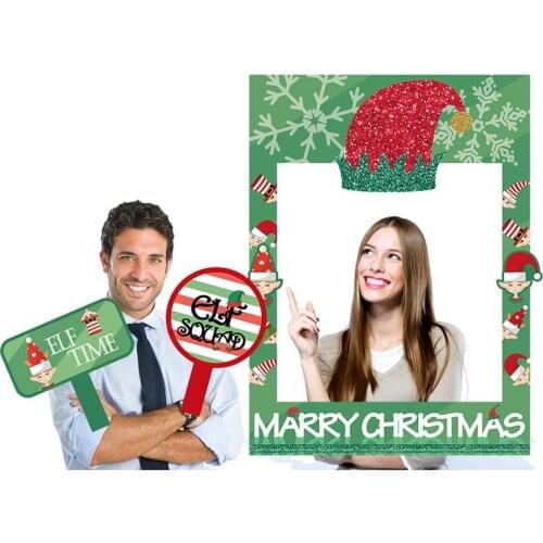 Selfie Frame Set Glitter Funny Photo Booth Prop Frame Party Photo Prop Photography Background Photograph Tool 2020 New