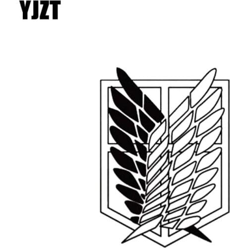 YJZT 12.4*8.9CM Freedom Wings Angel Protect To You Covering The Body Decal Silhoutte Design Car Sticker Black/Silver C20-1374