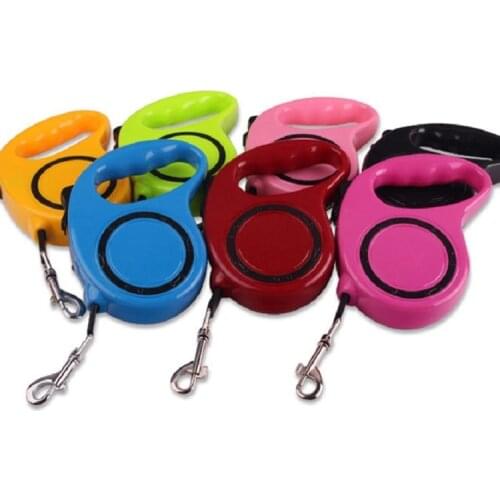 New Portable Dog Rope Chain Pet Automatic Retractable Dog Rope Tractor Outdoor Walking Dog Artifact Pet Supplies 3M/5M 4