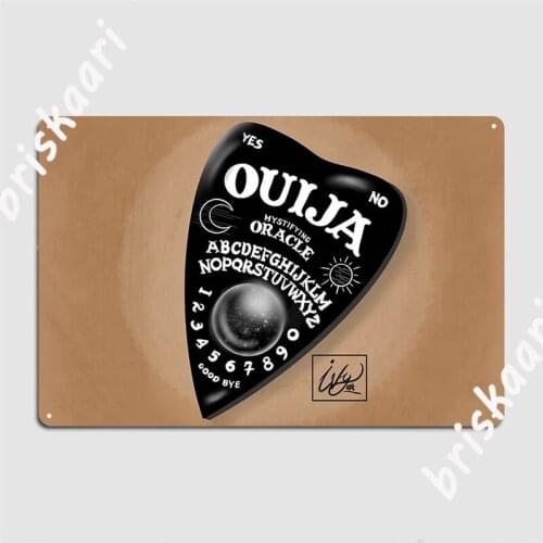 Ouija Metal Signs pub Club Bar Retro Wall Plaque Tin sign Posters