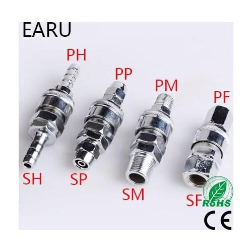 Pneumatic fittings Air Compressor Hose Quick Coupler Plug Socket Connector SP20,PP20,SM20,PM20,SH20,PH20,SF20,PF20. Socket Plug