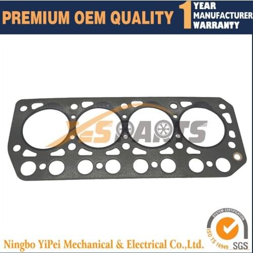 Engine Cylinder Head Gasket Fit for Mitsubishi K4E Diesel Engine MT2501, MT21, MT22, MT23, MT24