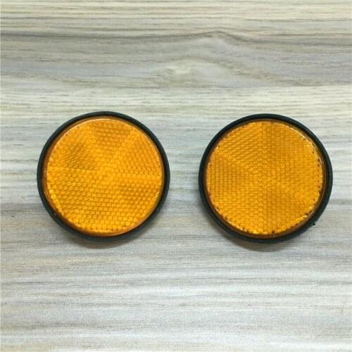 STARPAD For Wangjiang ,original : GN250 before shock absorber yellow warning lights at night driving tips (2PCS)