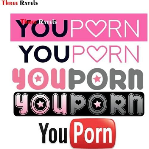 Three ratels FTC-802# 20x4cm you porn Vinyl Film Motorcycle notebook Tablet car Stickers Decals Auto Accessories Car Styling