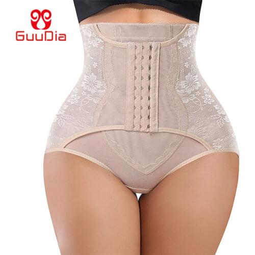 GUUDIA Tummy Control Thong Shapewear for Women Waist Cincher Slimmer High Waisted Body Shaper Panty Girdle Waist Trainer
