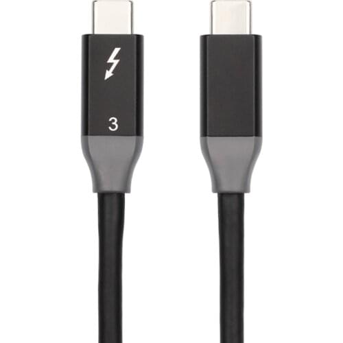 1ft 2ft 3ft 4ft Thunderbolt 3 USB 3.1 Type C Male to male Data Sync Charge Cable 5A DP 100W 40Gb/s