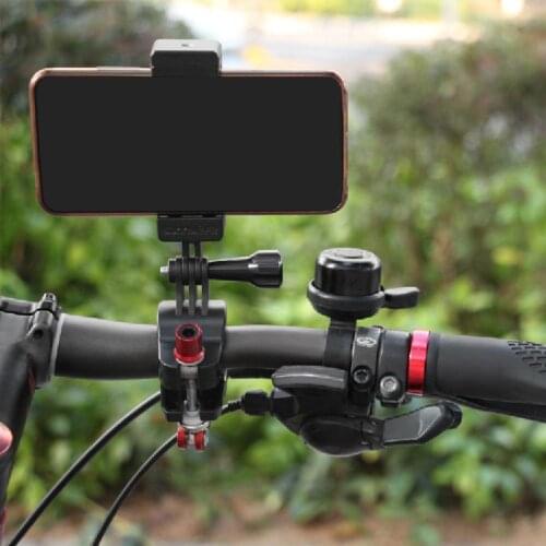 1 Set Camera Holder Mount Extension Bicycle Phone Bracket Rear Seat Tube Clamp For GoPro9 Insta360 Series Fimi Palm Accessories