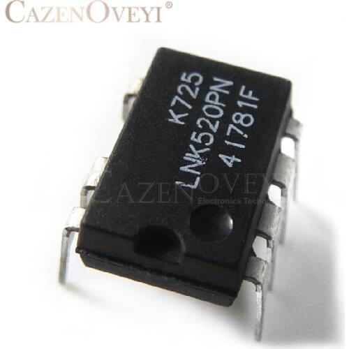 10pcs/lot LNK520P LNK520PN LNK520 DIP-7 HENGXING In Stock