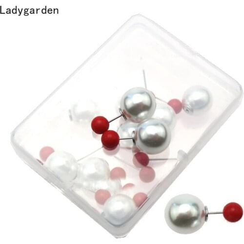 100PCS Dressmaking Pins Anti-pinch Hand Pin Ball Short Bead Needles Bag Frame Parts Sewing Patchwork DIY Quilting Accessories