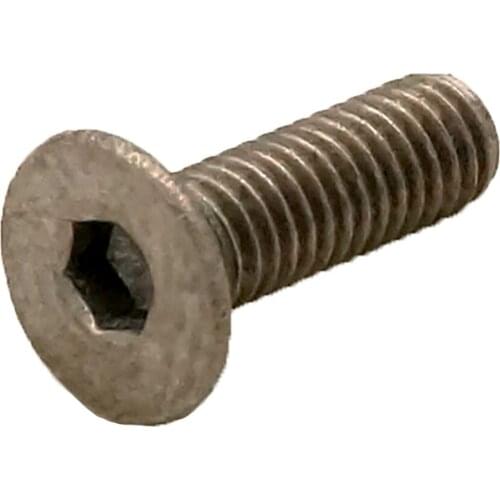 20pcs M3 x 10mm GR2 Countersunk Titanium Hex Socket Cap Screw Bolts Anti Acid Corrosion