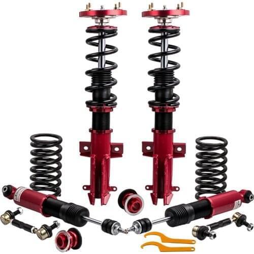 24 Ways Damper Coilover Absorbers for Ford Mustang 2005-2014 Adjustable Height Damper Shocks