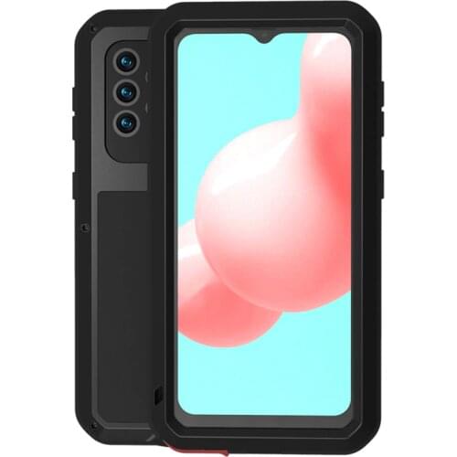 Case For Samsung Galaxy A32 Original LOVE MEI Powerful Metal Armor Shock Dirt Proof Water Phone Cover Cases For Samsung A32