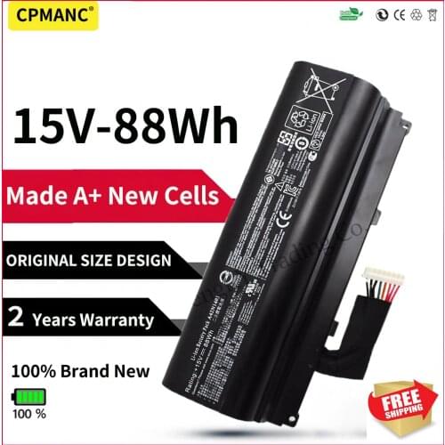 CPMANC 88Wh 8cell Battery A42N1403 For ASUS ROG G751J-BHI7T25 A42LM93 4ICR19/66-2 GFX71JY G751J G751JM ROG G751 GFX71 ROG GFX71