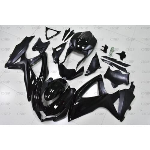 GSXR 600 2008 - 2010 K8 Fairing Kits GSX-R600 08 10 Full Body Kits GSXR 750 2008 Black Bodywork
