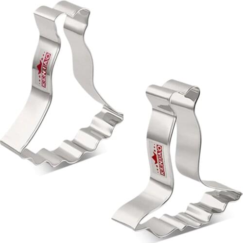 KENIAO Wedding Dress Cookie Cutter For Wedding Party - Biscuit / Fondant / Pastry Cutter - Stainless Steel