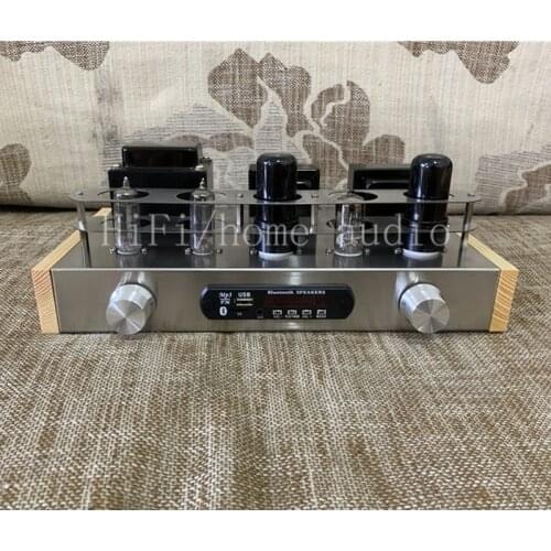 Hot sell home amplifier, 6N2 6P6P tube amplifier DIY kit or finished machine, support Bluetooth 5.0 and lossless transmission