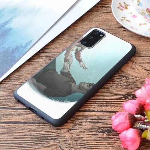 For Samsung Galaxy Sterek- Pool Scene Print Soft Matt Phone Case