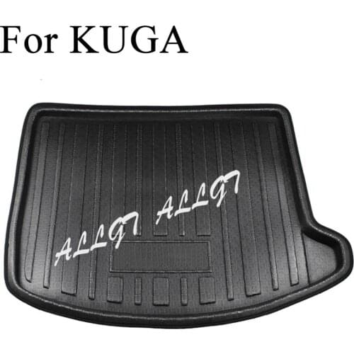 Rear Trunk Cargo Liner Floor Mat for Ford Escape 2013 Black