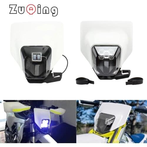 New Motorcycle LED Headlight Headlamp Head Lamp Light For Husqvarna FC FE FX TC TE TX 125 250 300 350 450 501 FE250 FC250 TE300
