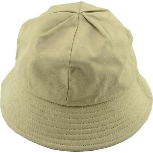 Unisex Reversible Bucket Hat Women Men Garden Golf Beach Cap 5 Colors Gift Cotton sun hat Summer panama Girls Sunbonnet WH004D