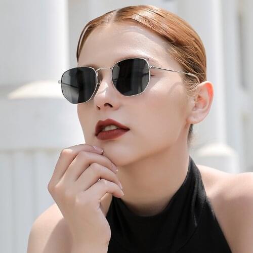 SUNGLASSES Retro Fashion Round Unisex Polarized Sunglasses UV400 Coating Sun Glasses Female Eyewear For Men Women Oculos 3447