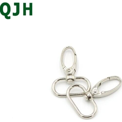 10 unids Aluminum Alloy Type D Quick Release Buckle Pendant Clips Closures Hook Outdoor Carabiner Key Ring Hook Ring