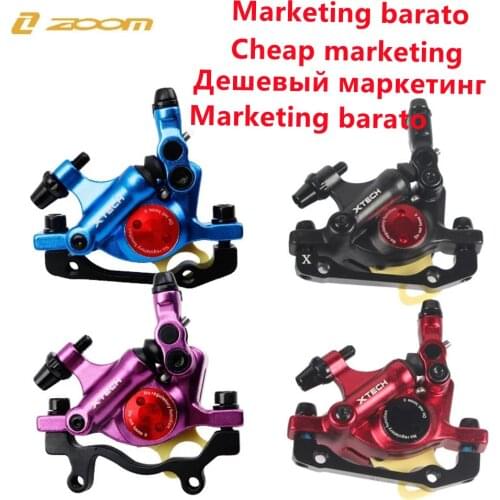 ZOOM XTECH HB-100 mountain bike hydraulic disc brake bicycle electric car brake caliper line pull pressure disc brake caliper
