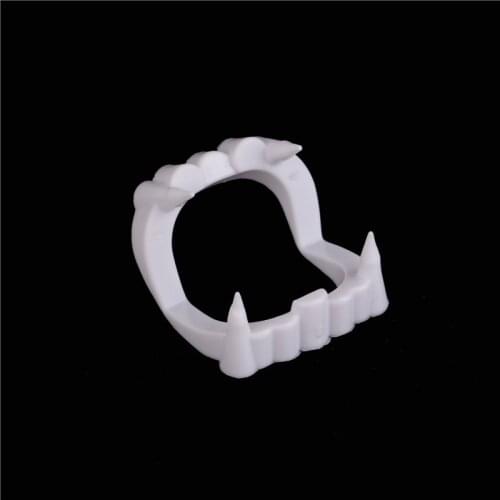 1pcs Halloween Bloody Party Vampire Fake False Teeth Tooth Denture Costume