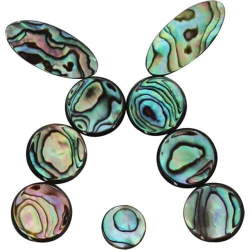 9pcs Saxophone Button Abalone Shell Natural Beauty Smooth Surface Woodwind Instrument Parts Delicate Sax Accessory
