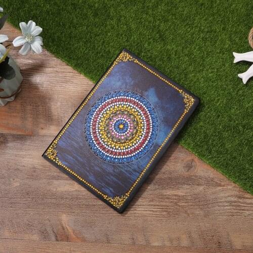 DIY Diamond Painting Notebook Special Shaped Diamond Resin Diamond Embroidery 50 Pages Cross Stitch A5 Notebook Diary Book