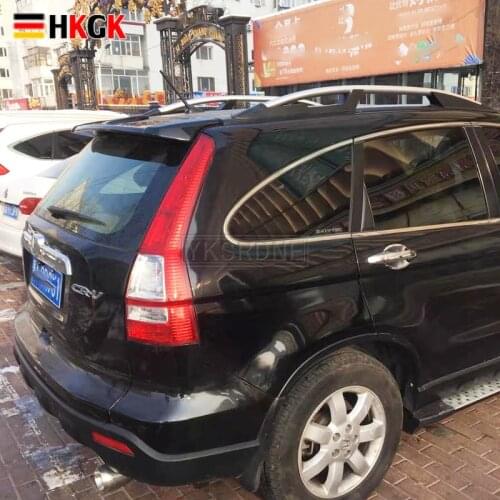 Car Accessories Exterior ABS Plastic Unpainted Primer Rear Wing Spoiler Fit For Honda CRV CR-V 2007 2008 2009 2010 2011