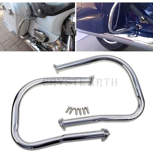 Rear Highway Bars Engine Guard Protection For Indian Chief Classic Vintage 14-18 chieftain Dark Horse 16-18 Roadmaster 15-18