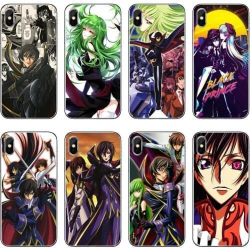 Anime Code Geass Accessories Phone Case For Huawei P30 P20 Pro P10 P9 P8 Lite Y5 Y6 Y7 Y9 P Smart Plus 2018 2019