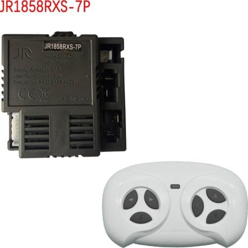 JR1858RXS 7P can ride on baby electric toy car 2.4G Bluetooth remote control receiver motherboard with smooth start function