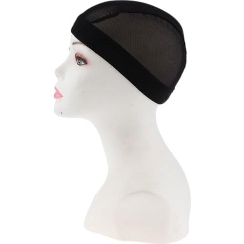 Breathable Elastic Hair Cap Mesh Net Making Wigs Snood Hairnet Accessories