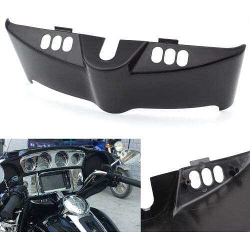 Gloss Black Motorcycle Inner Fairing Cap Cover case For Harley Touring FLHTP FLHT FLHX FLHXS FLHTK 2014-2020