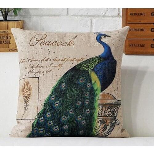 Hglegyw peacock Feathers Bed Home Case Cushion Casepillow Casesoft Room Gifts Single Sides Printing