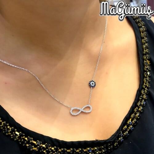 Classic Tiny Infinity The Genres Change silver necklace