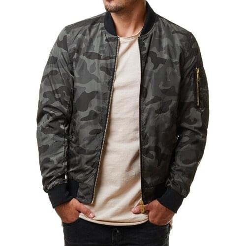 New Casual Camouflage Jackets Men Military Loose Masculine Bomber Jacket Coats Plus Size M-7XL Outwear Tops Men Spring Autumn