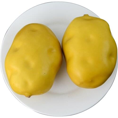 050 Simulation of plastic fruit vegetables decoration props display models fake potatoes 10*7cm