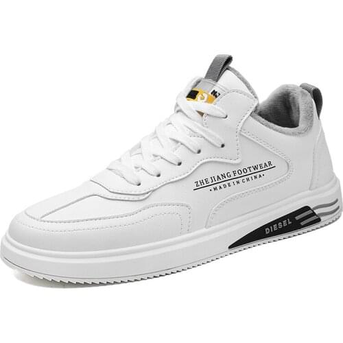 2020 Men Winter Boots Fashion Leather Boots Men Autumn Winter Snow Casual Shoes Men Outdoor Light Ankle Antislip Warm YXYT